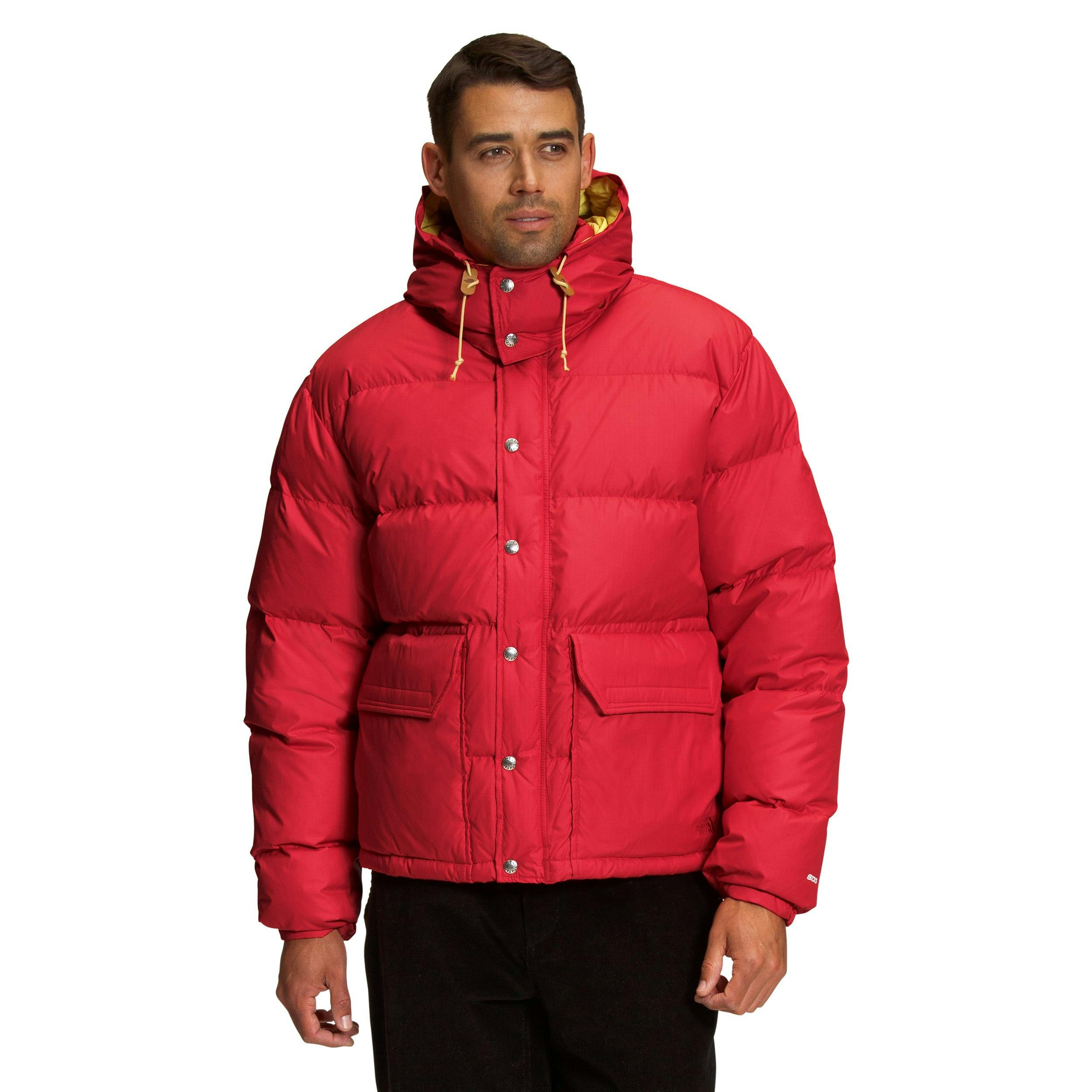 The North Face 71 Sierra Short Down Puffer Jacket In Red | lupon.gov.ph